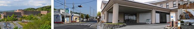 近畿大学医学部奈良病院、西和医療センター、三室休日応急診療所の画像
