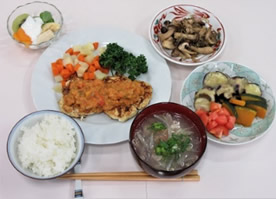 【今月の食育キーワード】 ヘルシー男性料理レシピの画像