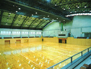 平群町総合スポーツセンター体育館写真