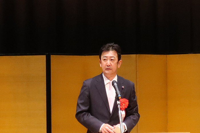 山田議長による祝辞の光景の画像2