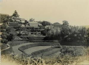 椹原 細池からの景色(昭和17年)