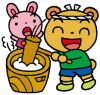 餅つき大会