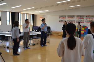 警察官による講義1